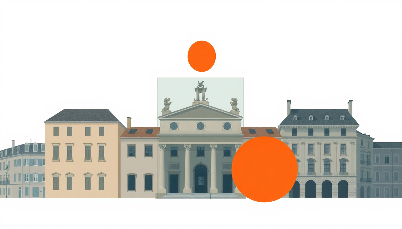 Editorial illustration: Short-term rentals regulation across Europe