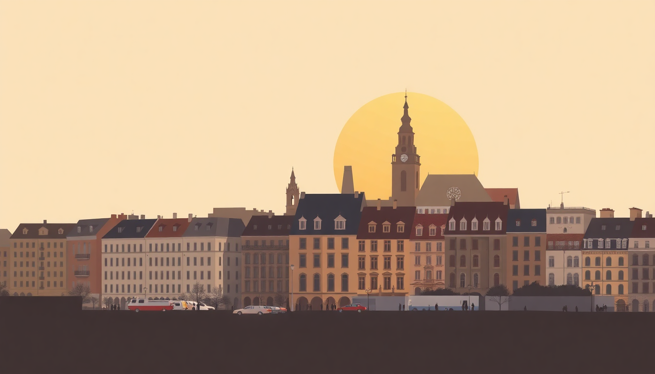 Editorial illustration: Tourist taxes in Europe